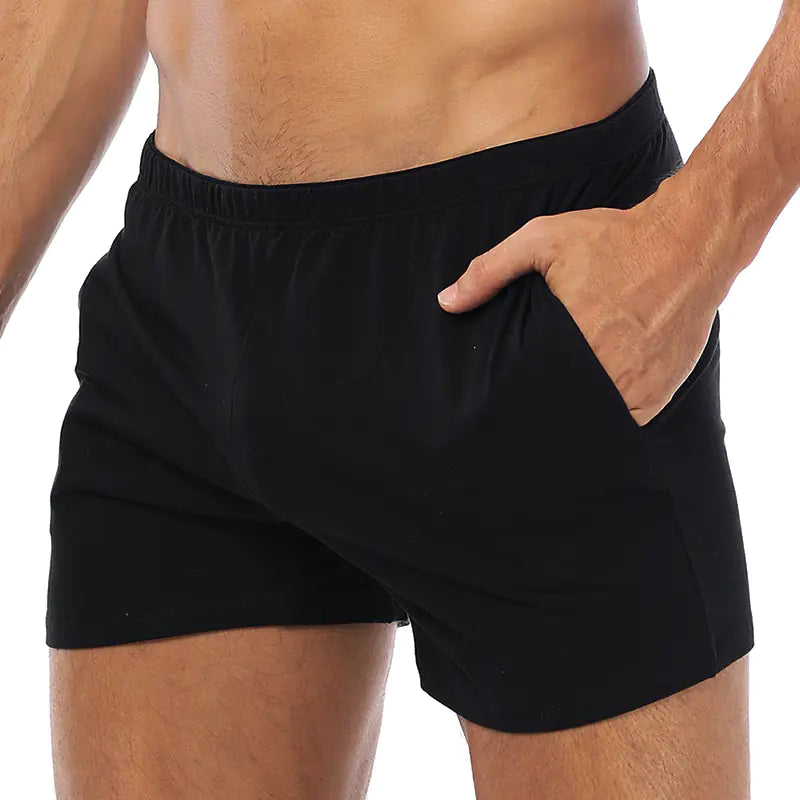 Men's Breathable Pure Cotton Loose Boxer Briefs