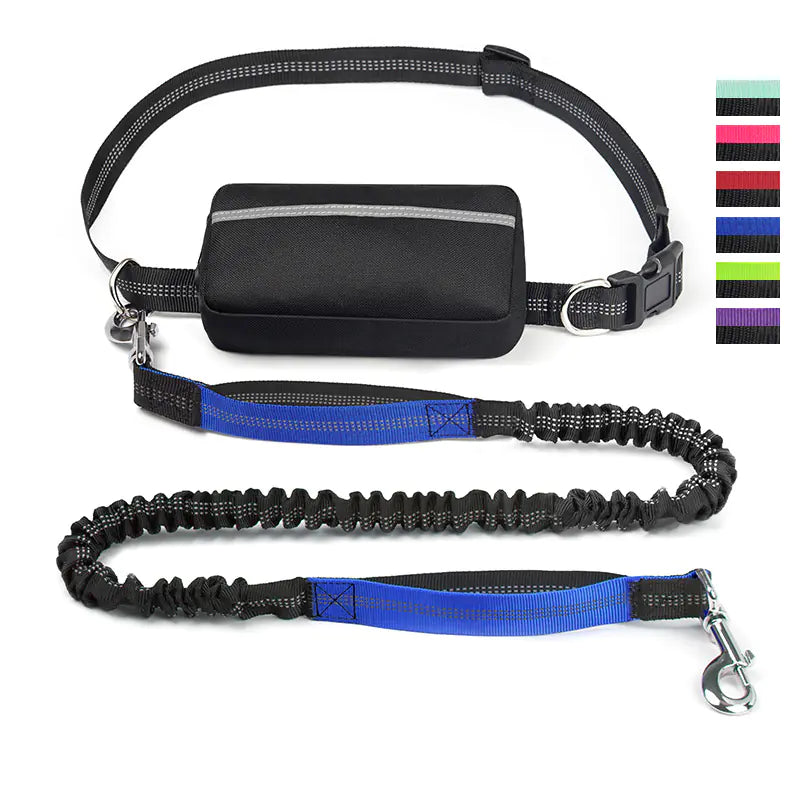 Cross-Border Pet Running Waist Bag with Leash