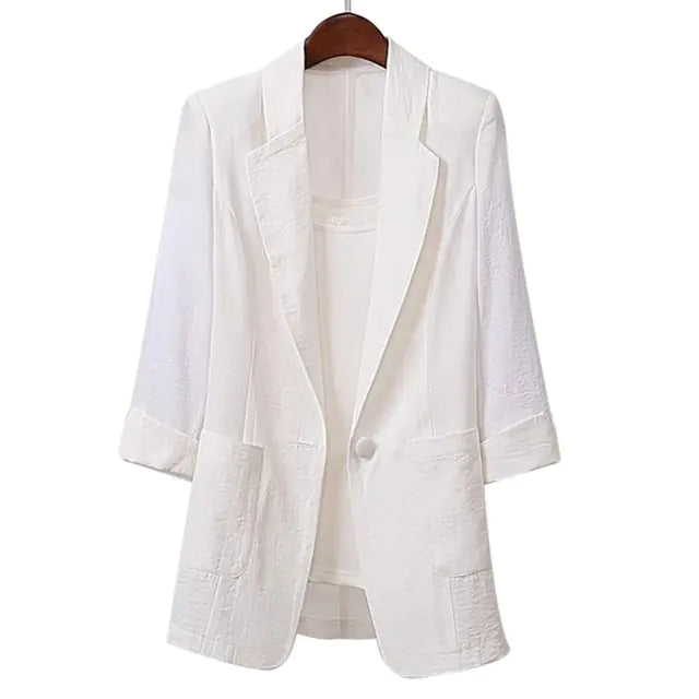 Casual Summer Loose-Fit Jacket for Women