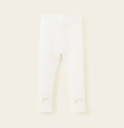 New Girls' Solid Color Stretch Tights