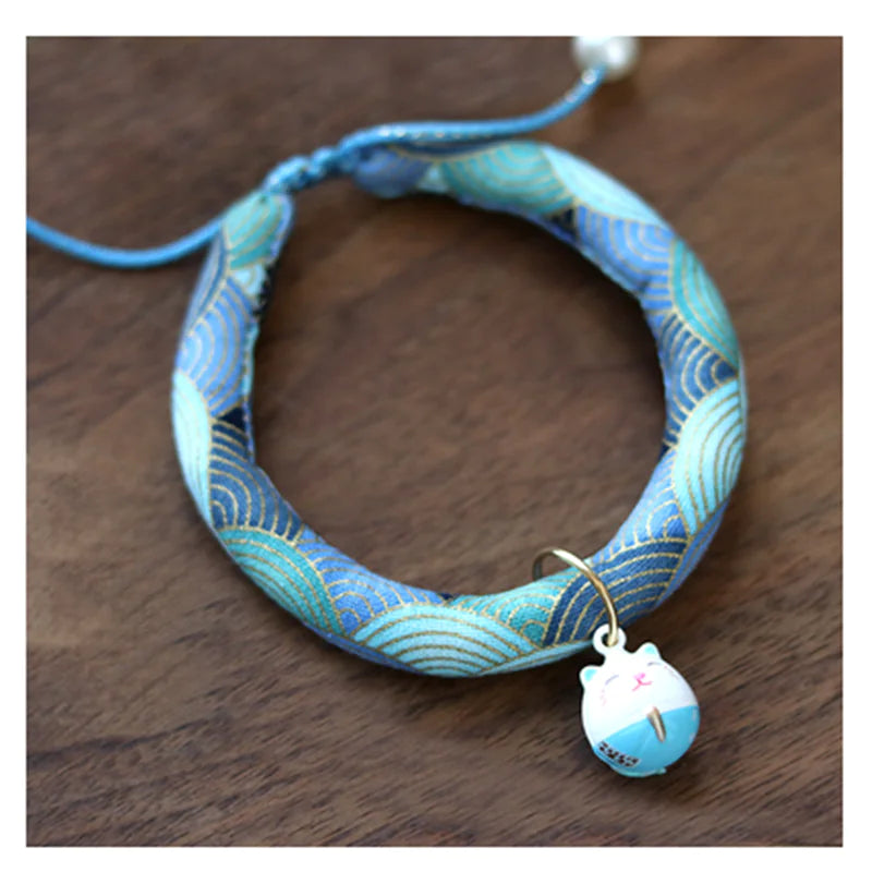 Cat Collar with Bell Ornament