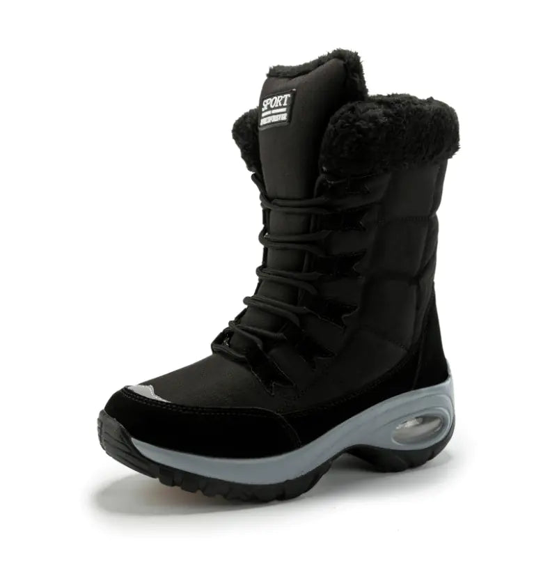 Women's Winter Snow Boots with Fleece Lining