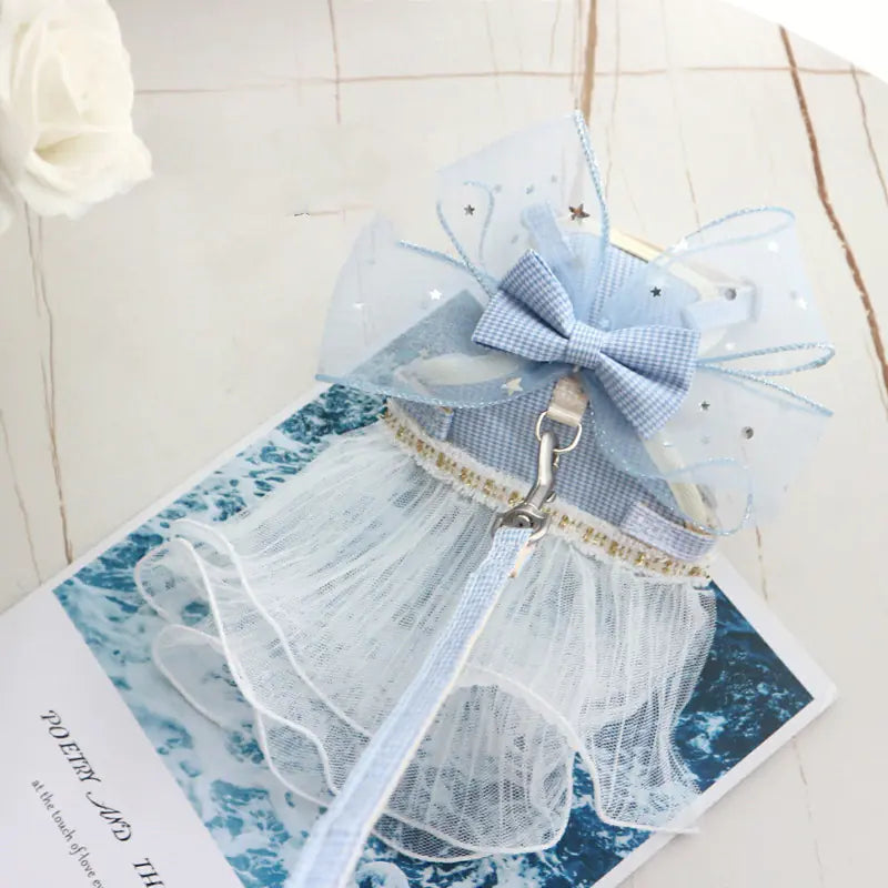 Layers of Yarn Pet Leash for Cats and Dogs