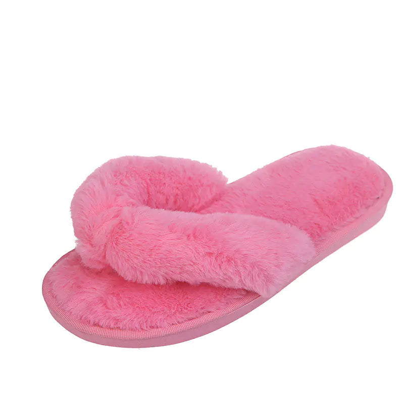 Plush Flip-Flops for Home Interior Comfort