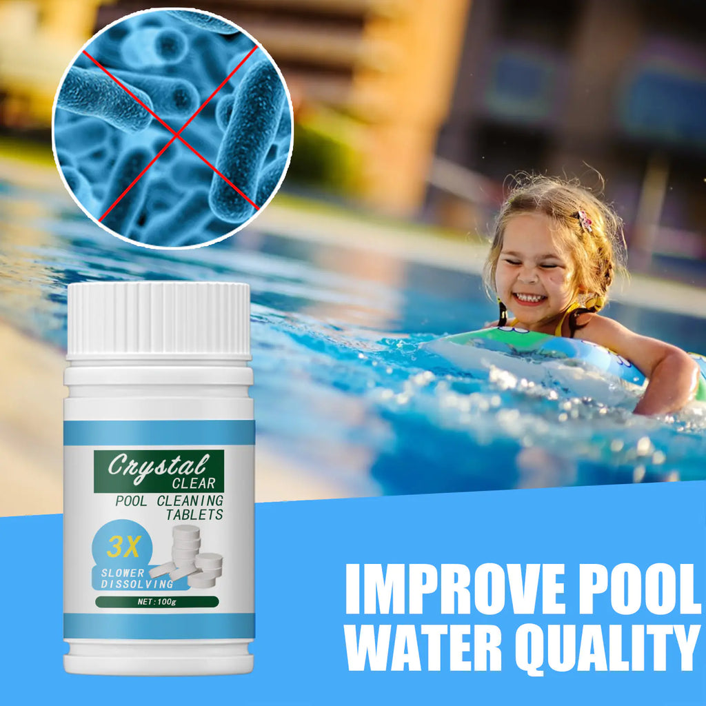 Pool Effervescent Tablets - Multi-Effect Cleaning Set