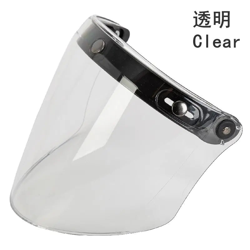 Universal X Three-Clip Motorcycle Helmet Visor