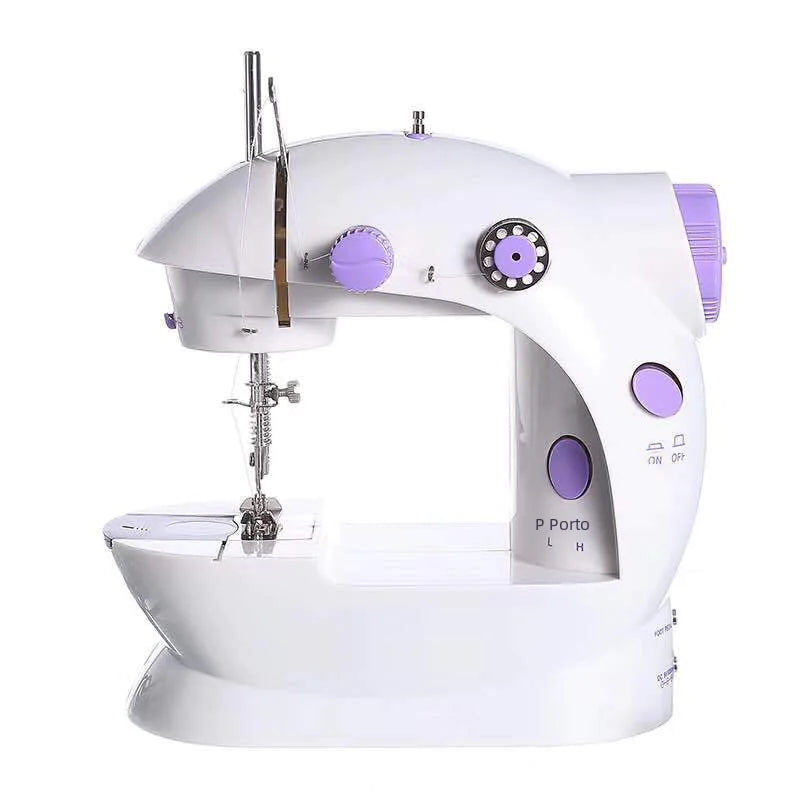 Mini Electric Sewing Machine with Light - Model SM-202A
