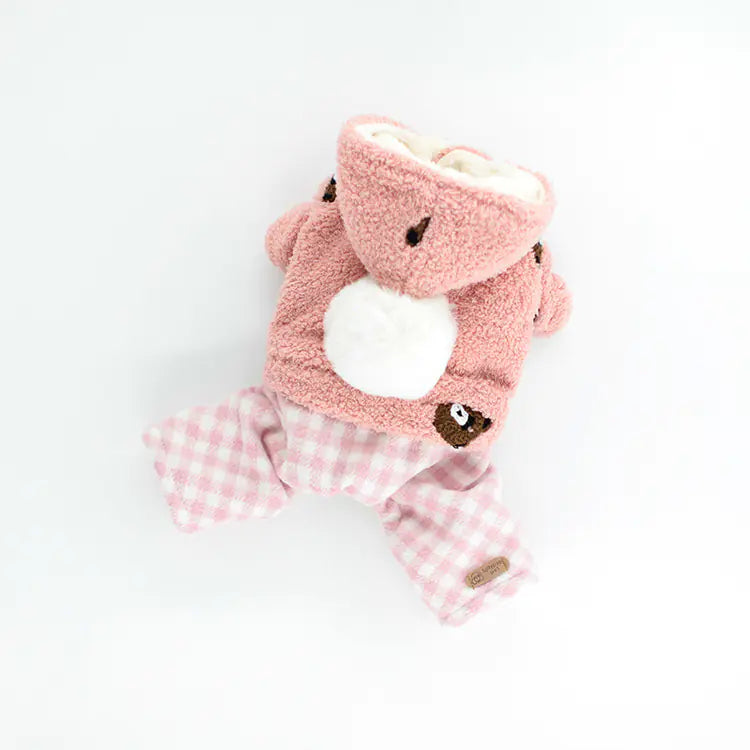 Warm Plush Dog Clothes for Quadrupeds