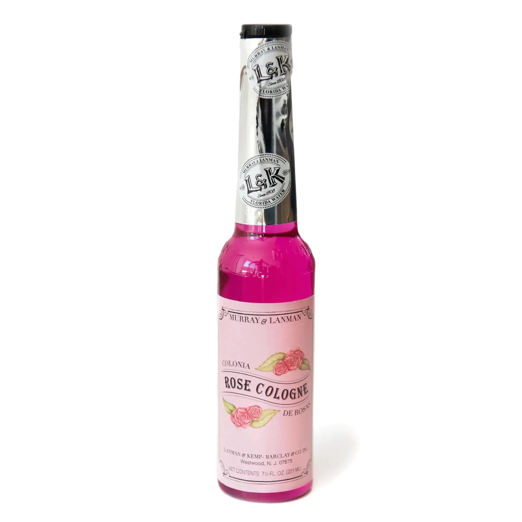 Murray & Lanman Florida Water Cologne New York Agua De Florida 7.5 Fluid Ounce (Rose)