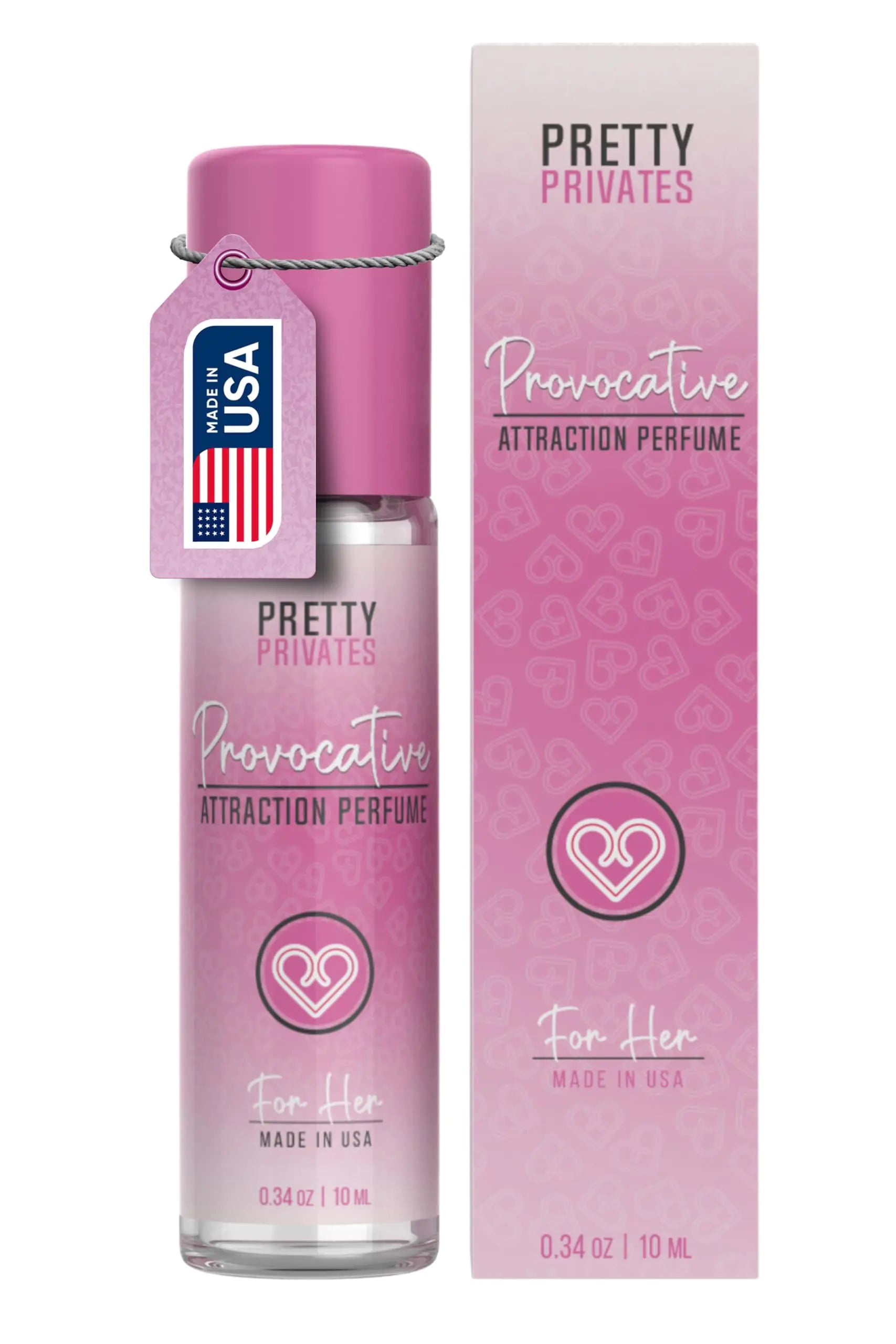 Pheromones Perfumes For Women - Made in USA - Enhanced Scents Pheromones For Women - Long-Lasting Pheromone Perfume For Women - Pheromone Body Oil Roll On - Elegant Scent - 0.34 oz(10 mL)