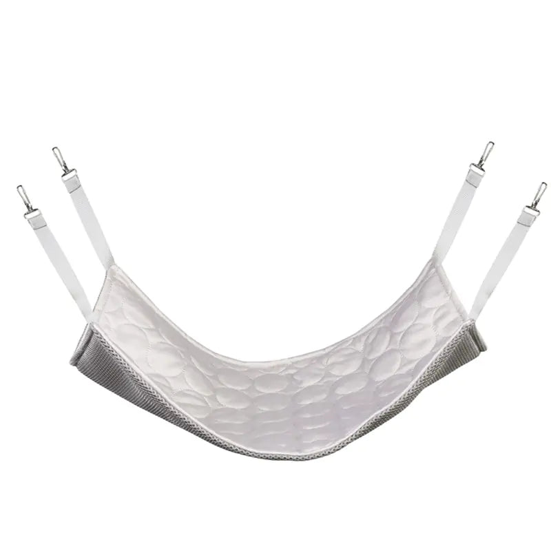 Double-sided Hanging Cat Hammock with Iron Cage Mat