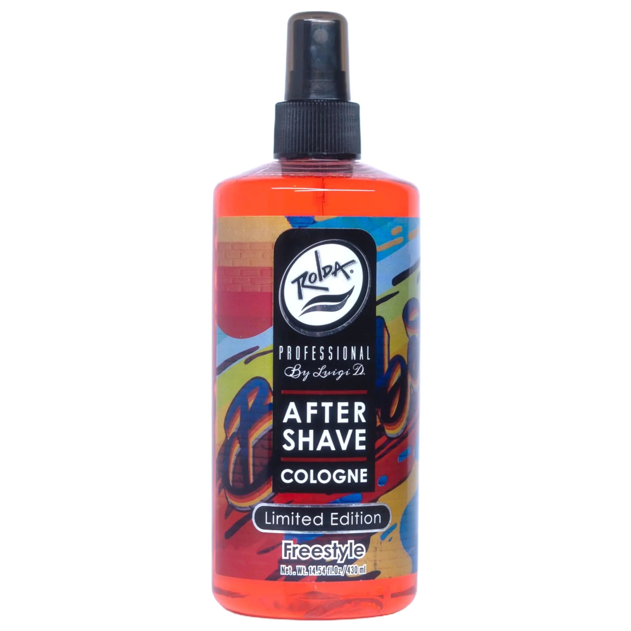 Rolda Freestyle After Shave Tonic Cologne Spray For Men - Post Shave Tonic Calms Irritation Helps Heal & Clean Shaved Areas Refreshing Masculine Fragrance (14.54oz | 430ml)