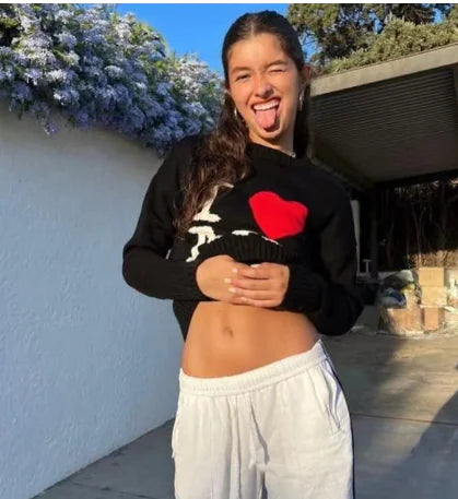 Women's Knitwear Coat for Autumn and Winter