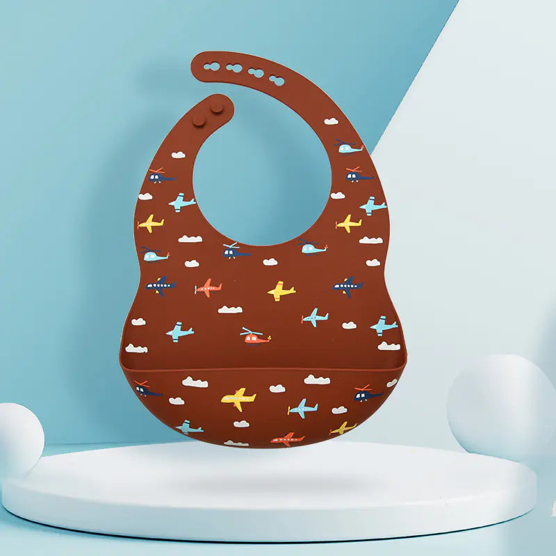 Silicone Baby Feeding Bib