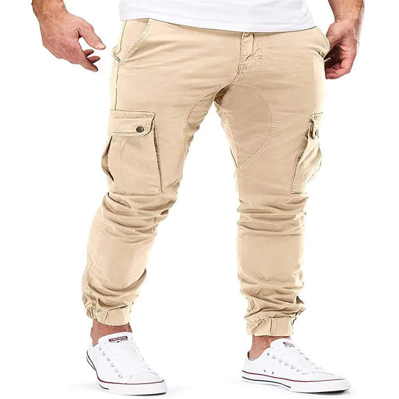 Casual Multi-Pocket Overalls Trousers