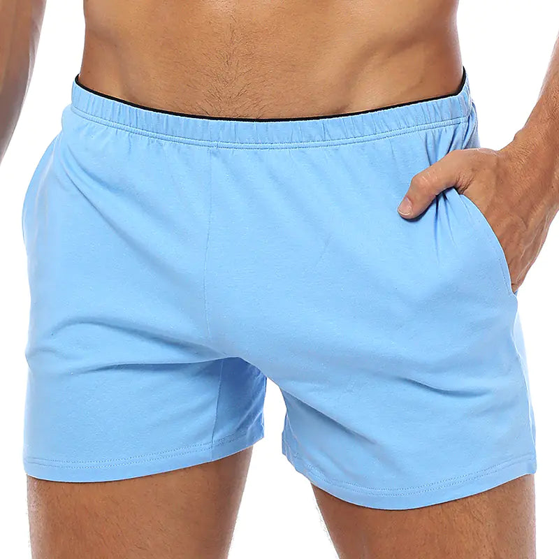 Men's Breathable Pure Cotton Loose Boxer Briefs