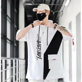 Loose Men's Sweater - Fashion Trend Street Style