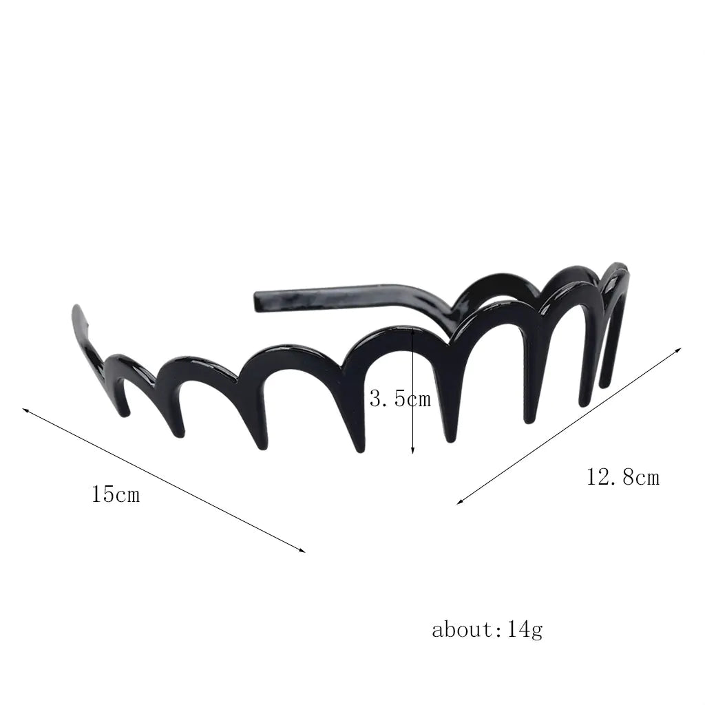 Beef Tendon Toothed U-Shaped Headband