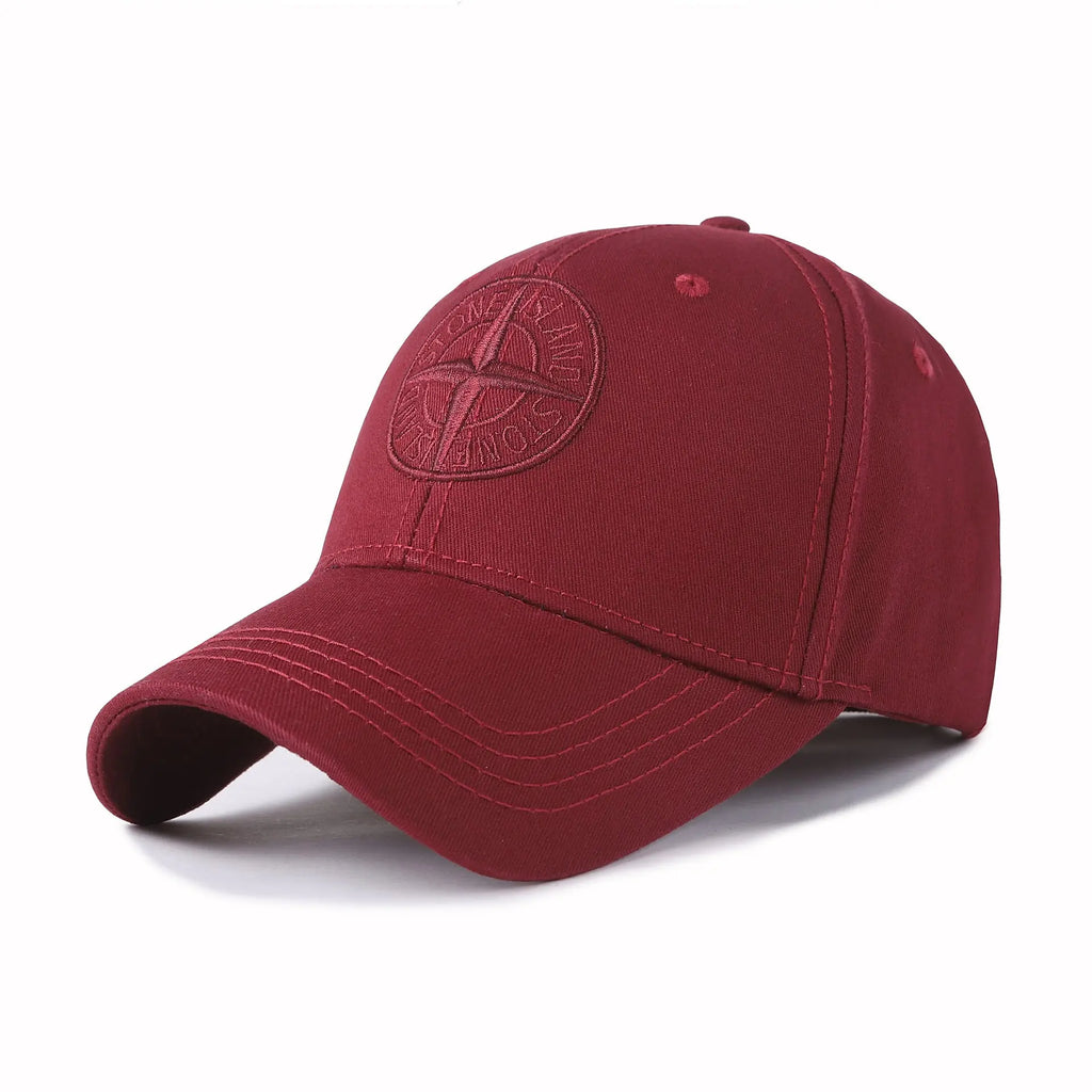 Cross Stitch Embroidered Outdoor Baseball Cap for All