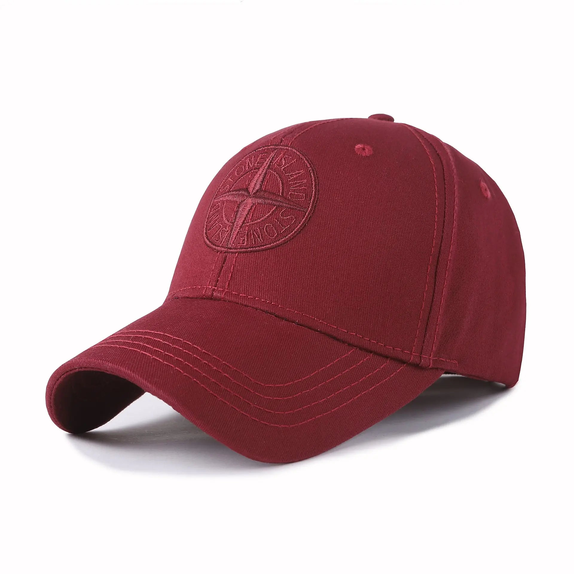Cross Stitch Embroidered Outdoor Baseball Cap for All