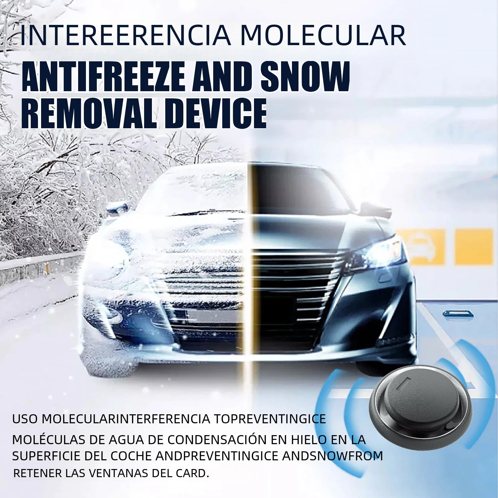 Portable Ice Melting Snow Removal Tool