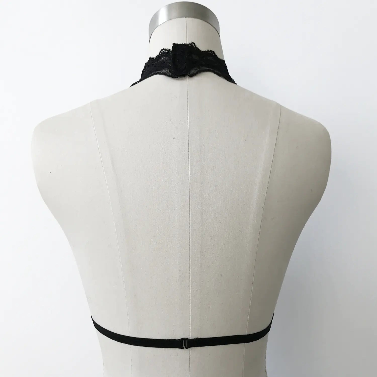 Fashionable Solid Color Bra with Stretch Straps