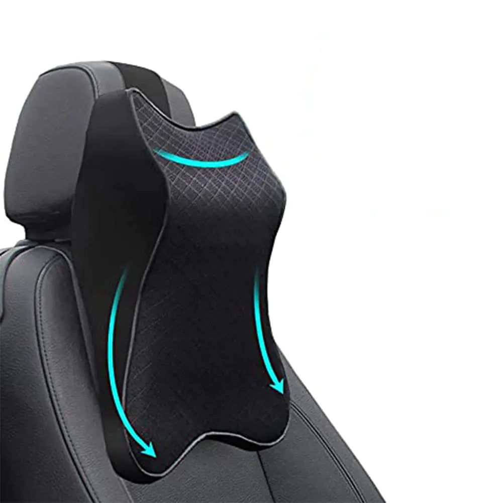 Pain Relief Memory Foam Car Seat Neck Pillow