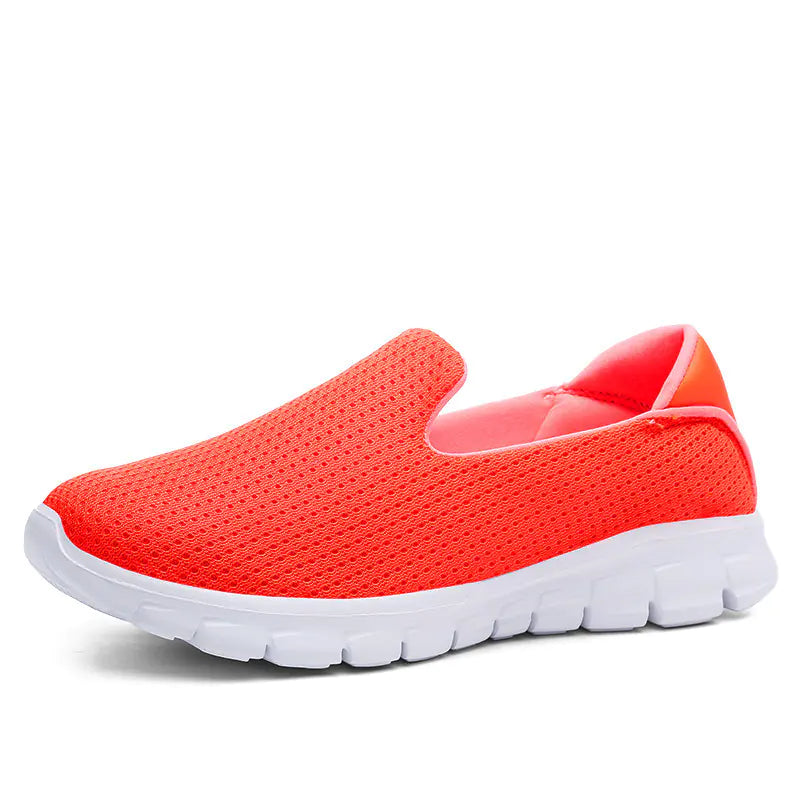 Plus Size Women's Breathable Slip-On Shoes