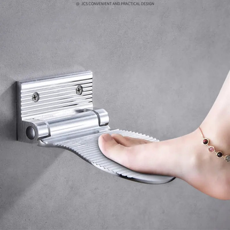 Bathroom Footrest with Space Aluminum Design
