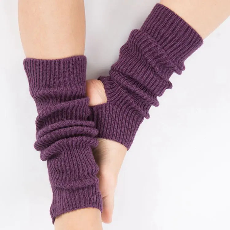 Ballet Leg Warmers for Dance and Yoga (Thick Knit)