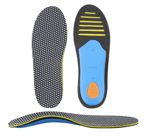 Arch Support Insoles for Flat Feet - Unisex Sports Use