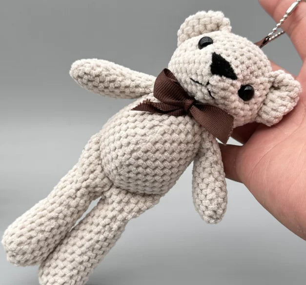 Korean Bear Pineapple Plush Toy and Keychain Gift