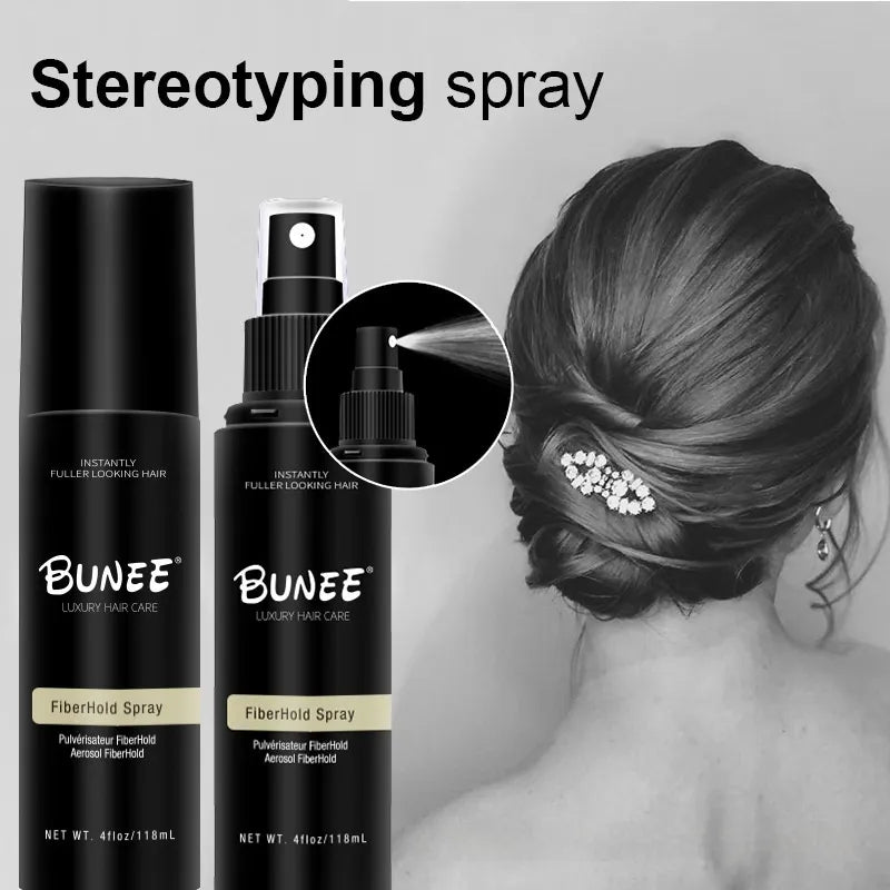 Black Bottle 120ml Long Lasting Moisturizing Styling Spray