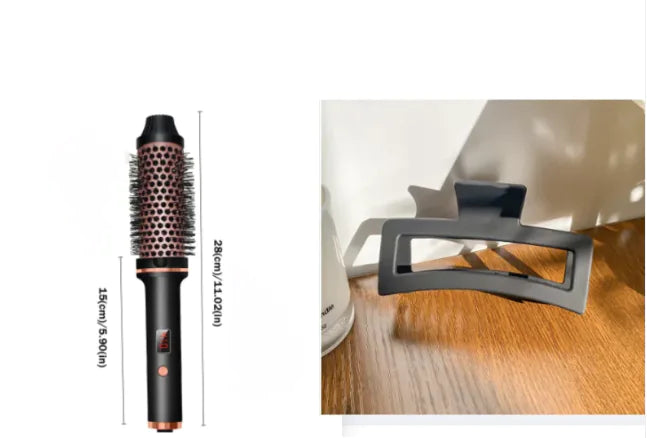 Multifunctional Portable Hair Curler & Straightening Comb