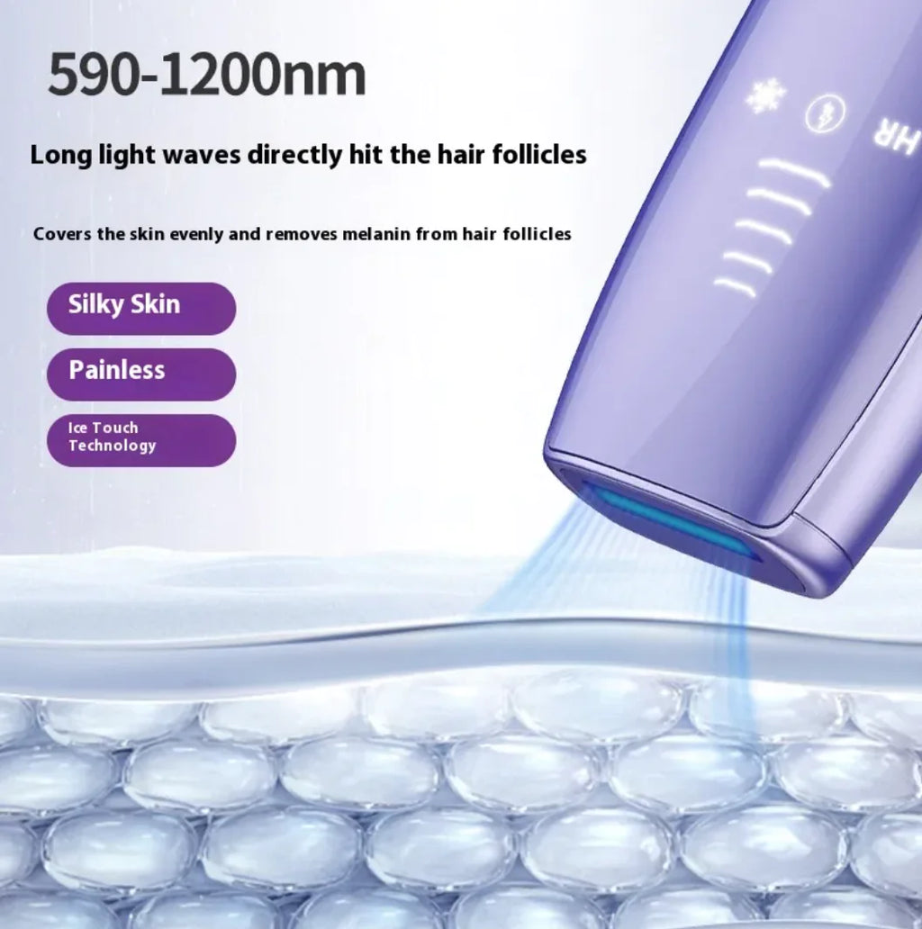 Sapphire Freezing Point Painless Laser Hair Removal Device