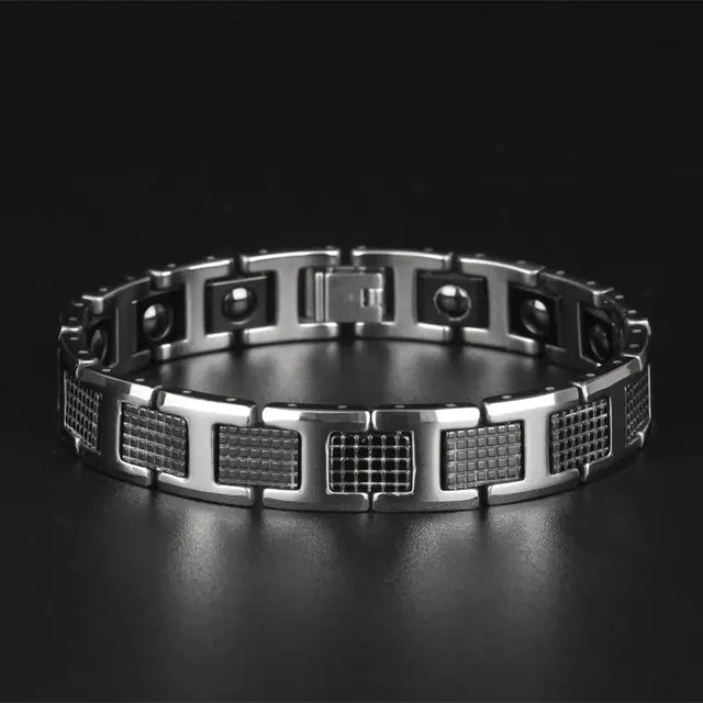 12mm Black Magnetic Stylish Bracelet