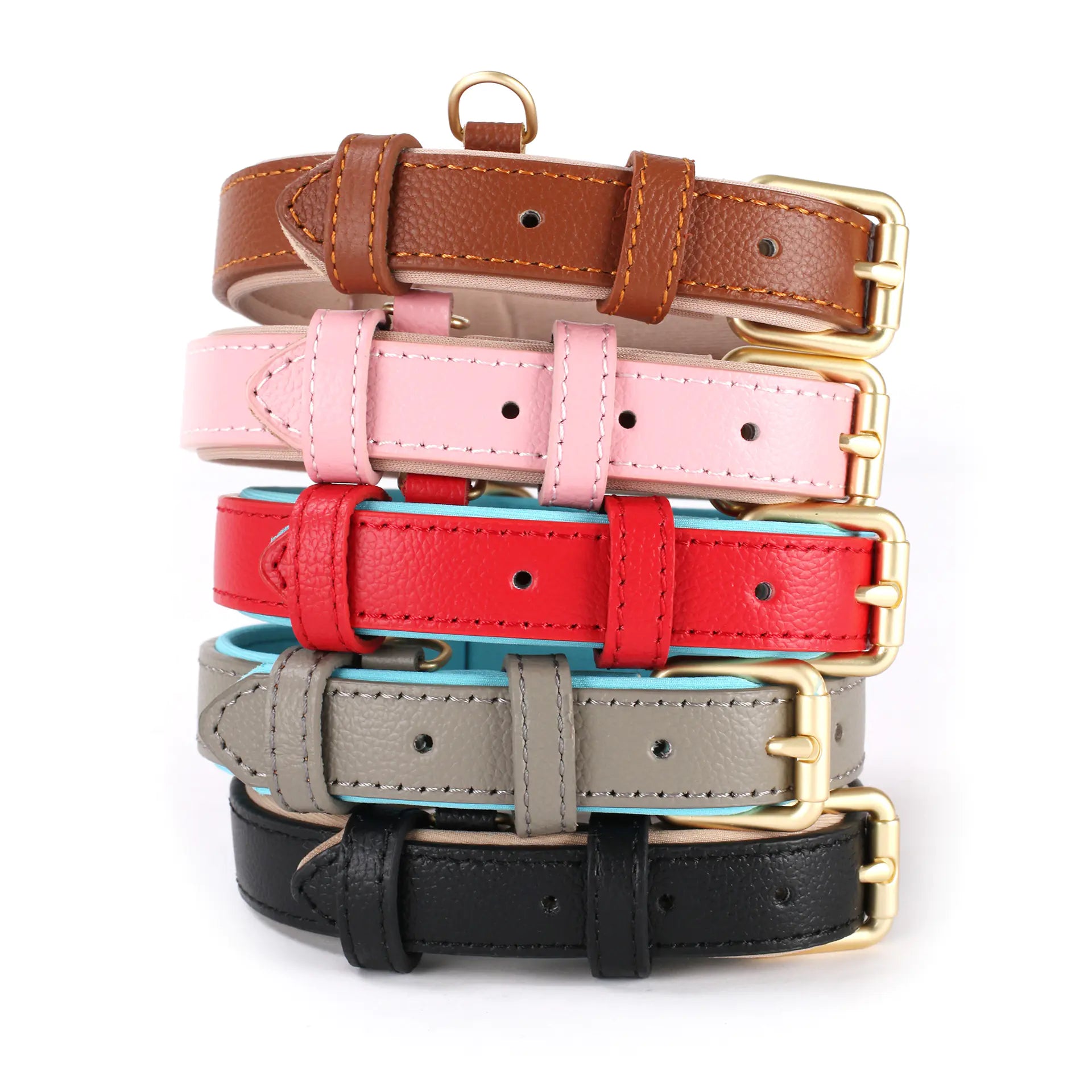 Lychee Pattern Dog Collar with Anti-Strangulation Design