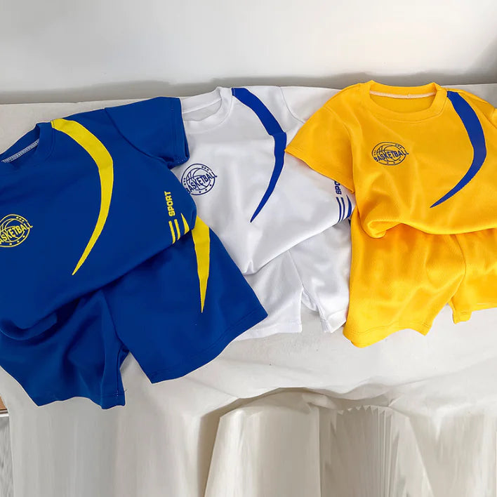 Children's Summer Sports Basketball Training Suit (3-8 Yrs)