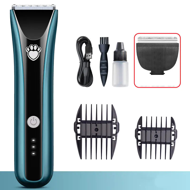 Waterproof Electric Pet Clipper with Quiet Operation